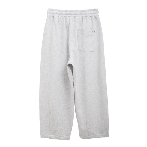 Anglan Wappen Sweat Balloon Pants White Melange Degli Uberti